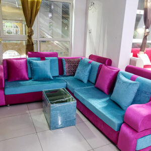 Salon L AL-Arabic 4 Bleu & Fuchsia