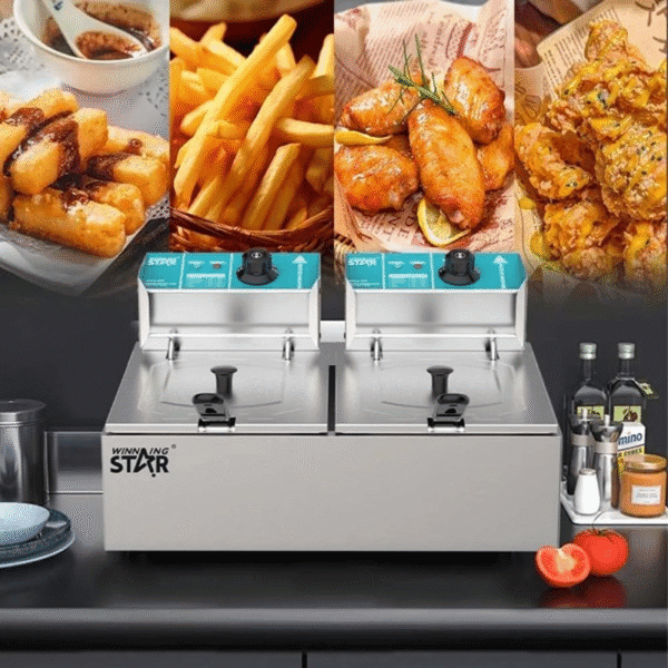 Friteuse Double ST-9202 – 2×6L
