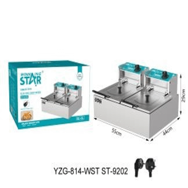Friteuse Double ST-9202 – 2×6L