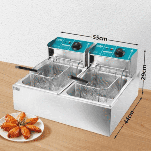 Friteuse Double ST-9202 – 2×6L